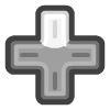 File:ButtonIcon-Gamecube-Dpad Up.png