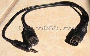 Gen 1 to Gen 2 Patch Cable with 3.5mm Audio cable
