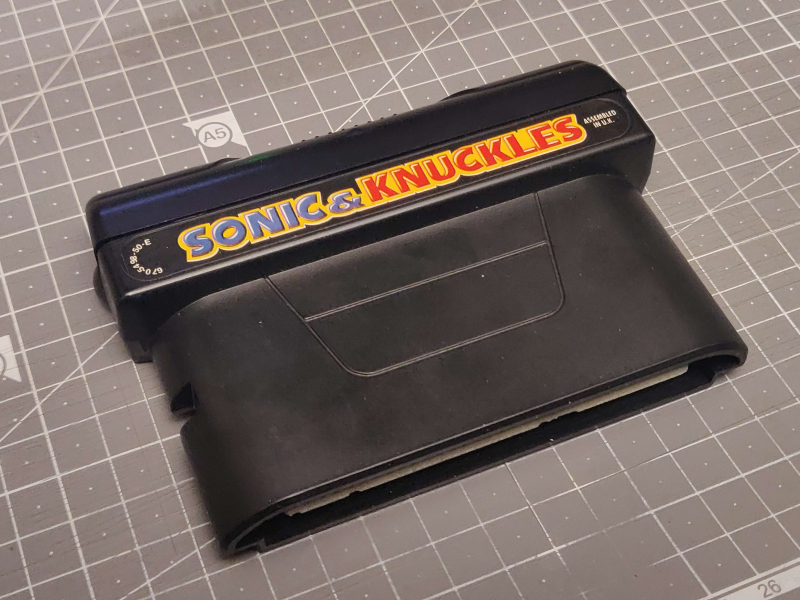 File:Sega Genesis Sonic and Knuckles cartridge.png