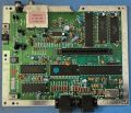 Fig. 1 - A PAL Master System II board ready for conversion. This particular revision has Sonic the Hedgehog built-in and has the Fujitsu MB3514 encoder.
