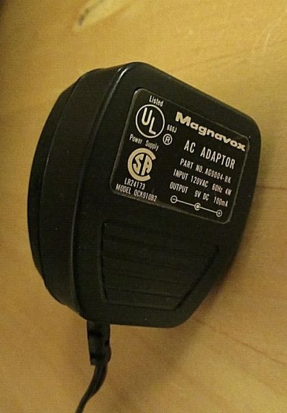 File:Magnavox Odyssey 4000 power supply.jpeg